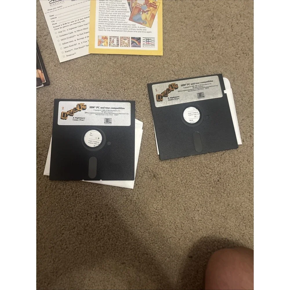 Déjà Vu – Deja Vu A Nightmare Comes True Commodore 64 128 - Complete CIB